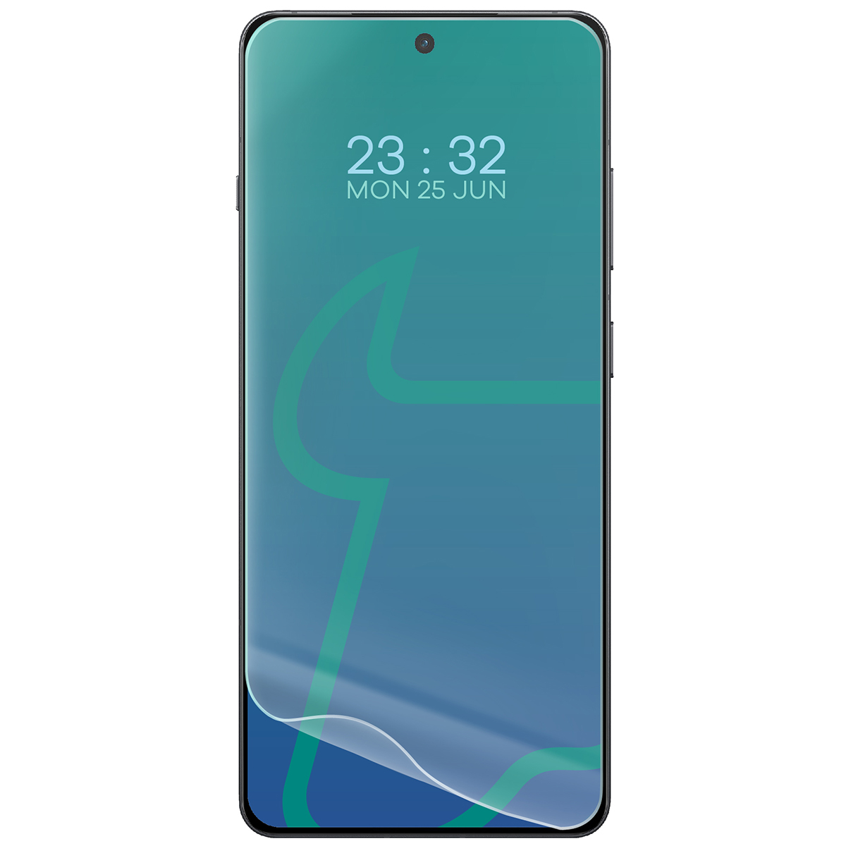 Przejrzystość folii hydrożelowej Bizon Film Hydrogel Front Duo
